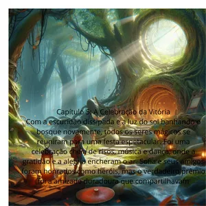 Imagem de capa para o Ebook A ilha encantada dos animais falantes 