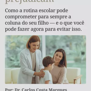 Imagem de capa para o Ebook 📘 Mochilas que “matam” a coluna vertebral