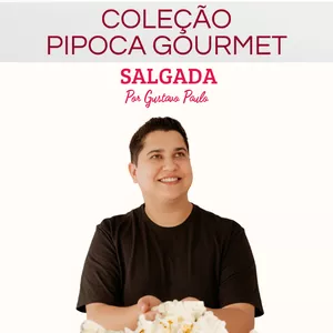 Imagem de capa para o Ebook Coleção Pipoca Gourmet Salgada