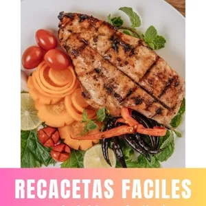 Imagen de portada para Ebook Recetas faciles y Salubables