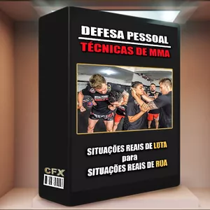 Imagem de capa para o Curso online DEFESA PESSOAL : TÉCNICAS de MMA ( Situações de LUTA para situações de RUA )