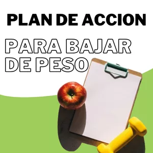 Imagem de capa para o Ebook Plan de Accion para Bajar de Peso