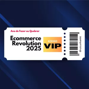 Imagem de capa para o Curso online Bilhete VIP - Ecommerce Revolution 2025