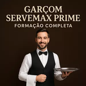 Imagem do curso Garçom ServeMax Prime – Formação Completa 
