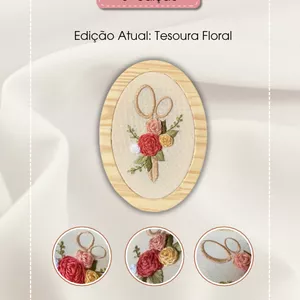 Imagem de capa para o Ebook E-book risco floral