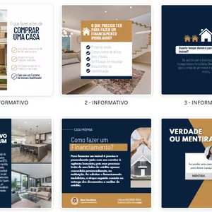 Imagem de capa para o Curso online Pack canva Corretor de Imóveis