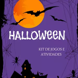 Cover image for Ebook Kit Halloween - Atividades e jogos 