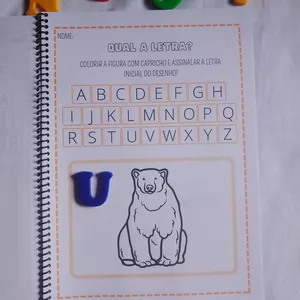 Imagem de capa para o Ebook Apostila Qual é a letra