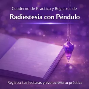 Imagen de portada para Ebook Cuaderno de Práctica y Registros de Radiestesia con Péndulo
