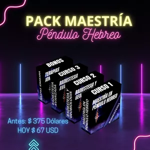 Imagen de portada para Curso online Maestría de Péndulo Hebreo