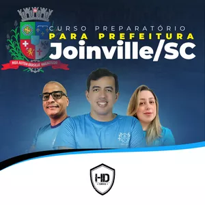 Imagem de capa para o Curso online CURSO PREPARATÓRIO PARA PREFEITURA DE JOINVILLE/SC - HD CURSOS (ns)