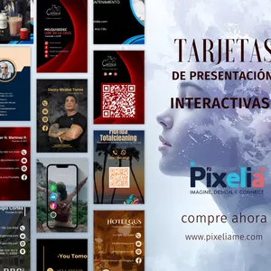 Imagen de portada para Ebook Presentación Efectiva: Tarjeta Interactiva para Compartir Tus Datos