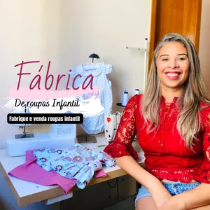 Imagem de capa para o Curso online Fábrica de Roupas Infantis