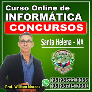 Imagem de capa para o Curso online Informatica para o Concurso de Santa Helena - MA