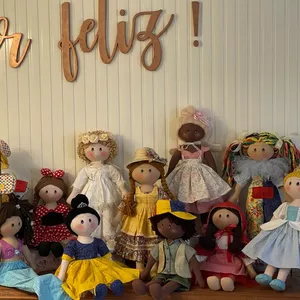 Imagem de capa para o Curso online Sonhe, Costure e Realize- Boneca de Pano