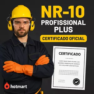 Imagem do curso NR-10 Profissional Plus – Certificado Oficial 