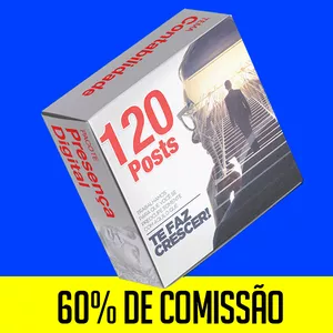 Pacote de Post para Contabilidade - CMZ (120 Posts)