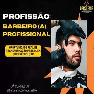 Imagem de capa para o Curso online Domine a Arte da Beleza: Curso Completo de Barbeiro(a) para Iniciantes