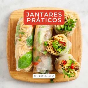 Imagem de capa para o Ebook Jantares práticos by Danika Chef