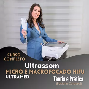 Imagem de capa para o Curso online ULTRASSOM MICRO E MACROFOCADO HIFU – ULTRAMED