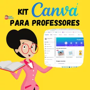 Imagem principal do produto Kit Canva para Professores