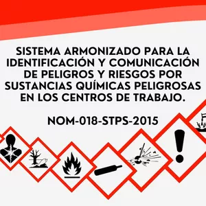 Imagen de portada para Curso online NOM-018-STPS-2015, Sistema armonizado para la identificación y comunicación de peligros y riesgos por sustancias químicas peligrosas en los centros de trabajo.