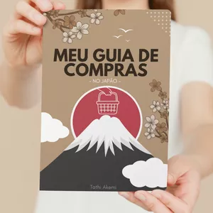 Imagem de capa para o Ebook Meu Guia de Compras no Japão 