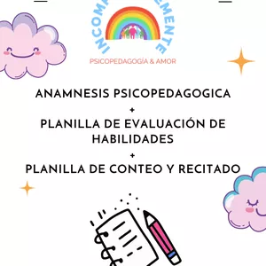 Imagen de portada para Ebook ANAMNESIS PSICOPEDAGÓGICA + 2 PLANILLAS DE ANOTACIONES 