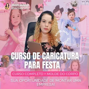 Curso Curso Caricatura para Festa Infantil