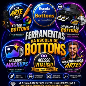 Imagem do curso Ferramentas da Escola de Bottons — Acesso Vitalício