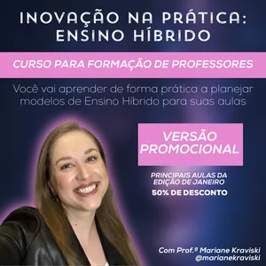 Imagem de capa para o Curso online Ensino Híbrido - Versão Promocional