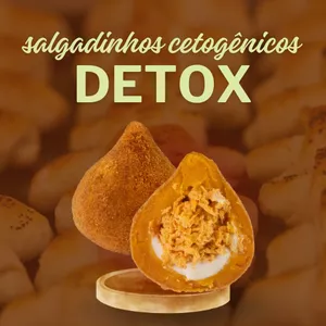 Imagem de capa para o Ebook Salgadinhos Cortisol Detox