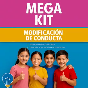 Imagen de portada para Curso online 🎯 MEGA KIT - Modificacíon de Conducta Infatil