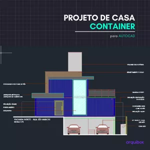 Imagem de capa para o Curso online Projeto de casa container