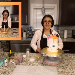 Imagen de portada para Curso online Montaje de pastel con soporte siguiendo un método estándar.