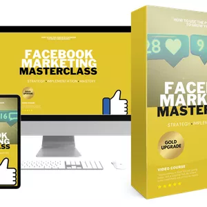 Cover image for Ebook The Complete Facebook Marketing Masterclass.
