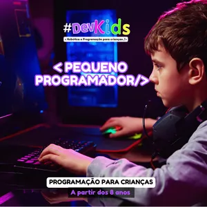 Imagem do curso Pequeno Programador: O Futuro Começa Agora! 