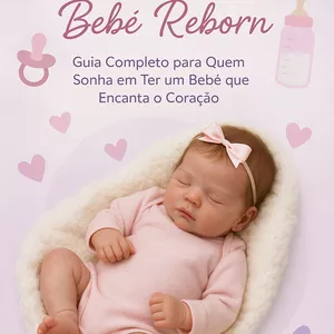 Imagem de capa para o Ebook Meu Primeiro Bebê Reborn