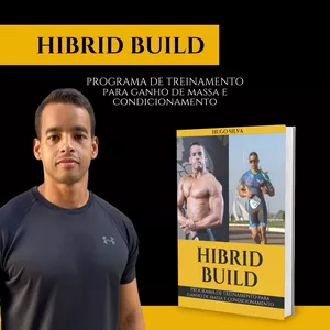 Imagem de capa para o Ebook Hibrid Build - Programa de treinamento para ganho de massa e condicionamento