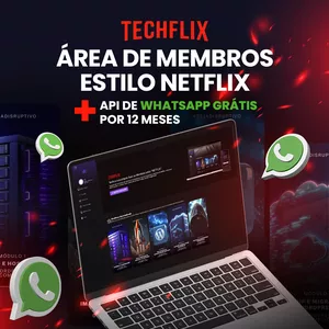 Imagem de capa para o Curso online TECHFLIX