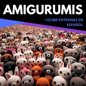 Imagen de portada para Ebook Amigurumi🧸 | +100 Plantillas | + 5🎁Regalos