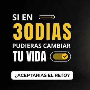 Imagen de portada para Ebook RETO 30 DÍAS PARA CAMBIARLO TODO