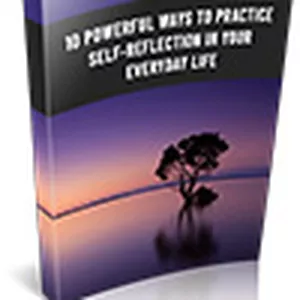 Cover image for Ebook  How To Practice Self-Reflection (10 ways) EBOOK. 💪❤