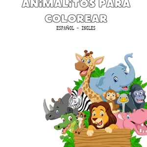 Imagen de portada para Ebook Libro para colorear