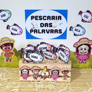 Imagem de capa para o Ebook PESCARIA DAS PALAVRAS