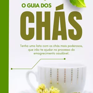 Imagem de capa para o Ebook GUIA DOS CHÁS