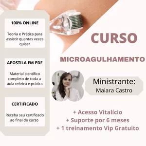 Imagem de capa para o Curso online Microagulhamento Avançado com Anestesia