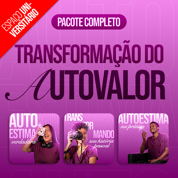Imagem de Pré-venda universitários - Pacote Completo Transformação do Autovalor criado por Vitis Souls na hotmart