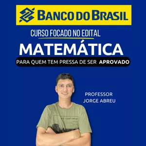 Imagem de capa para o Curso online Curso de MATEMÁTICA  focado no edital do concurso do BB