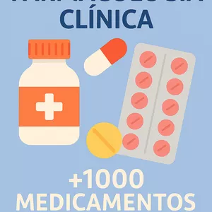 Imagen de portada para Curso online “Mini Pack Farmacología Clínica – 1000 Medicamentos y sus Usos”
